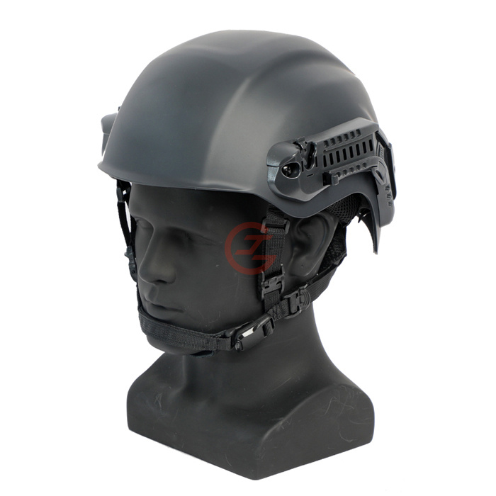 High Strength FAST Riot Helmet with Neck Protector for Outdoor Safety
