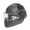 Full Face Shield Bulletproof Helmet with Thickened PC Visor for Field Protection Tasks