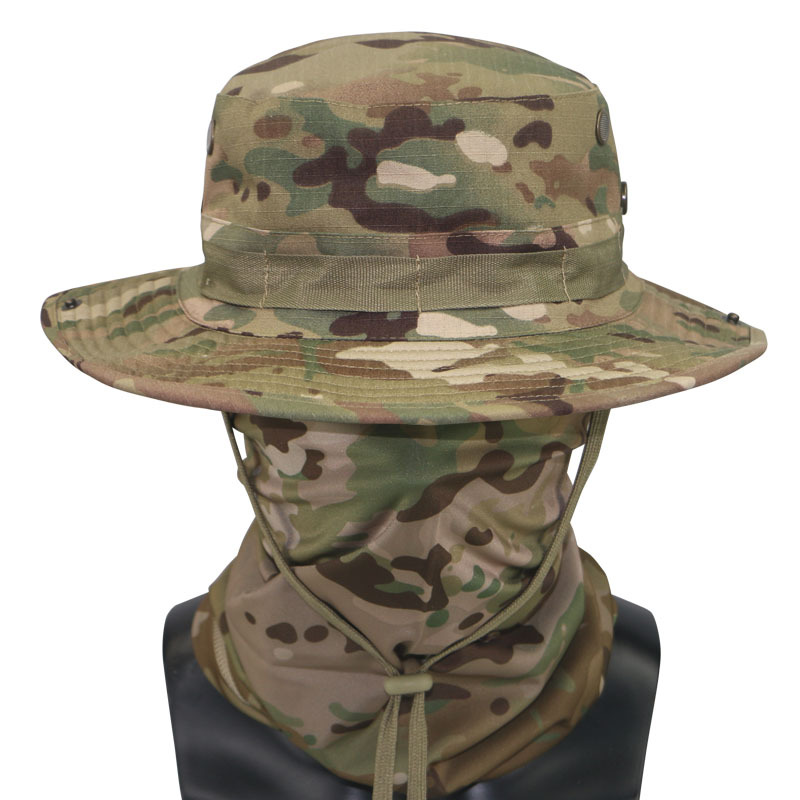 Set da collo tattico mimetico bonny cappello