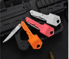 New Style Disguise Weapon for Women Self Defense Key Shaped Folding Blade