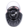 Red Full Face Riot Helmet with PC Visor for Outdoor Safety
