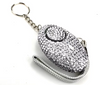 Allarme portachiavi di strass 