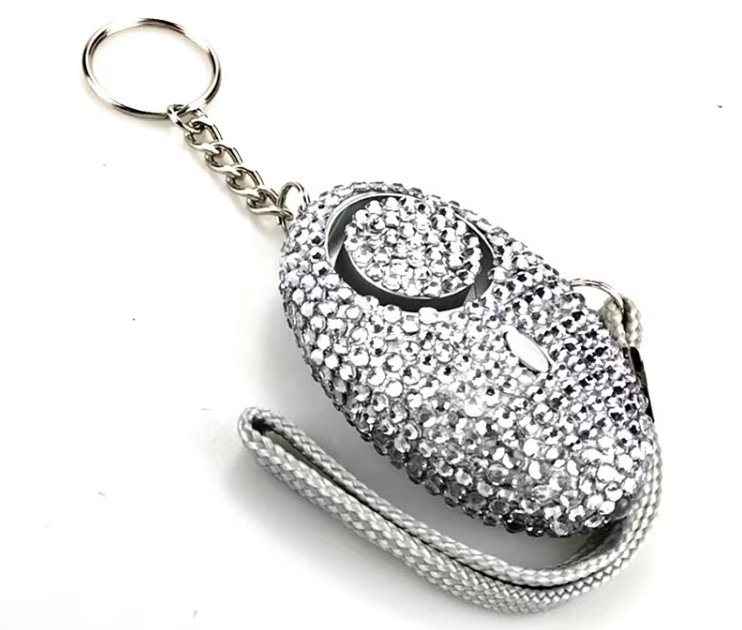  Allarme portachiavi di strass 