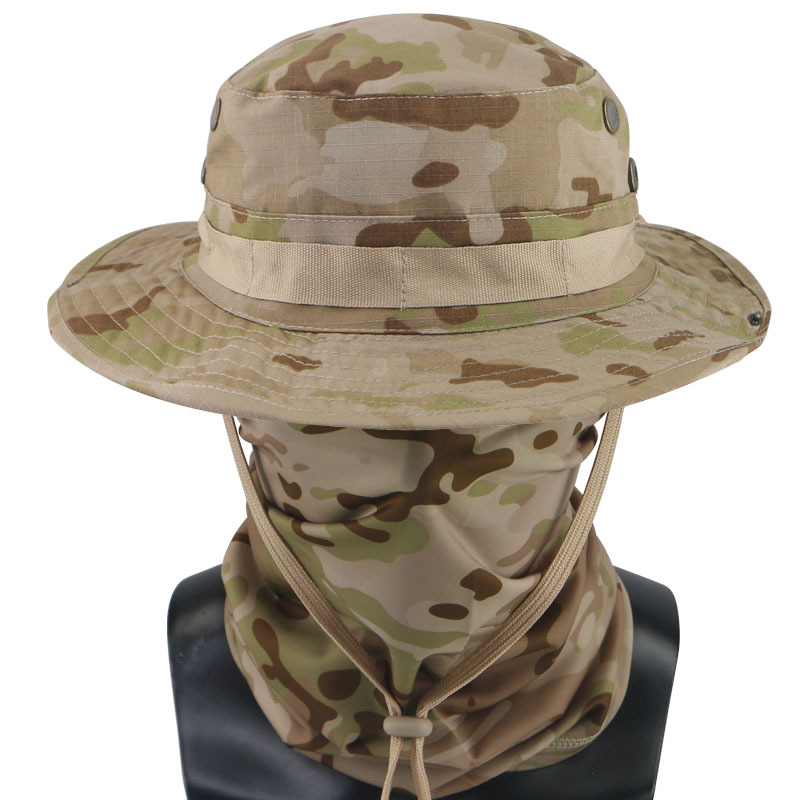 Set da collo tattico mimetico bonny cappello
