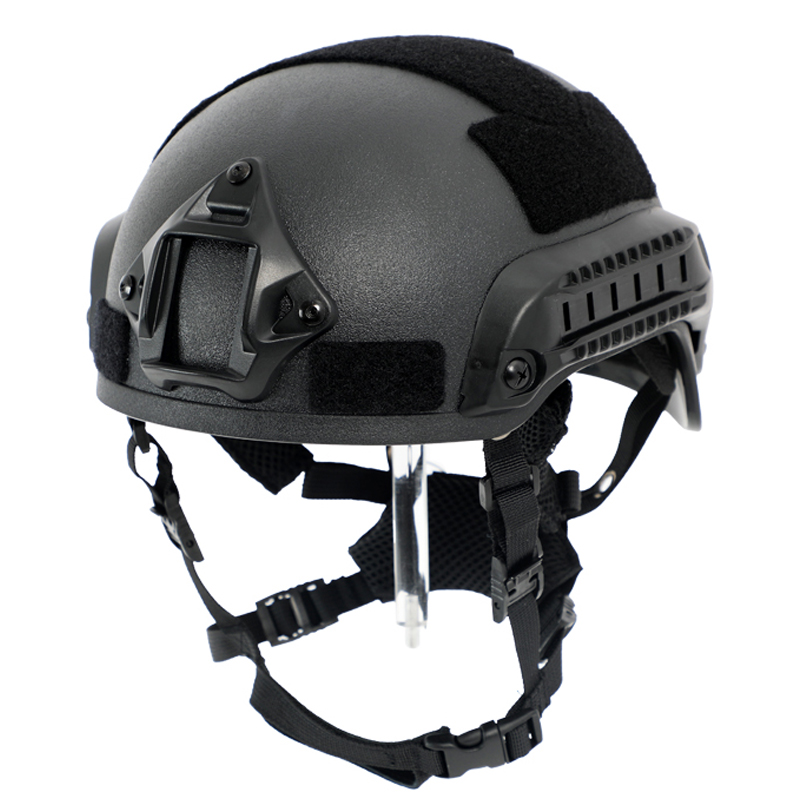 Nyeusi Tactical haraka Anti Roit Helmet