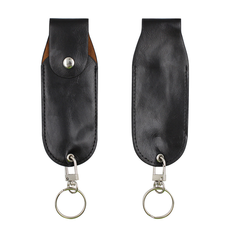 Mini Pepper Spray Leather Protective Case