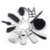 Safety Guard Wrist Bulk Kit 12 PCS DIY Keychain Accessories Sets 