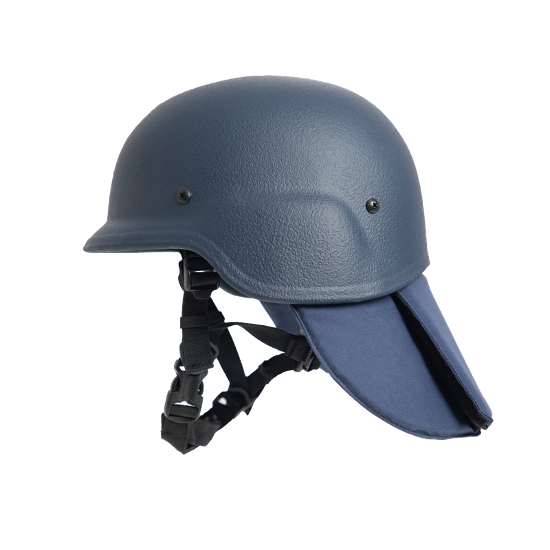 High Density Polyethylene Bulletproof Helmet for Demanding Professional Use