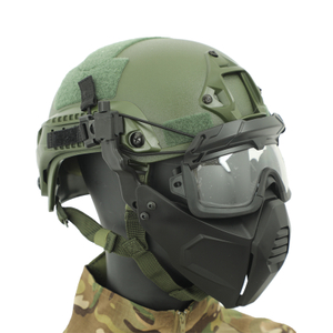 Maschera a faccia a faccia a base di protezione esterna tattica