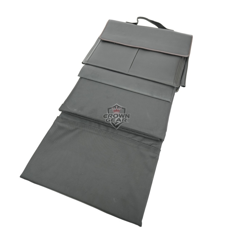 Black Bulletproof Briefcase 3 Fold Handbag Briefcase for Everyday Concealable Safety