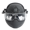 Full Face Shield Bulletproof Helmet with Thickened PC Visor for Field Protection Tasks