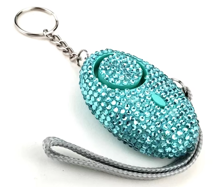  Allarme portachiavi di strass 