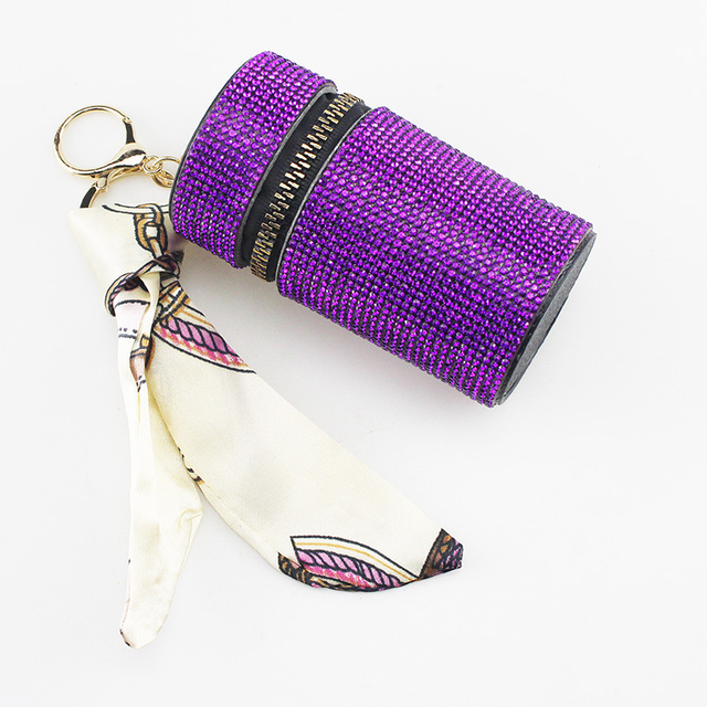 Beg Gincu Keychain Rhinestone