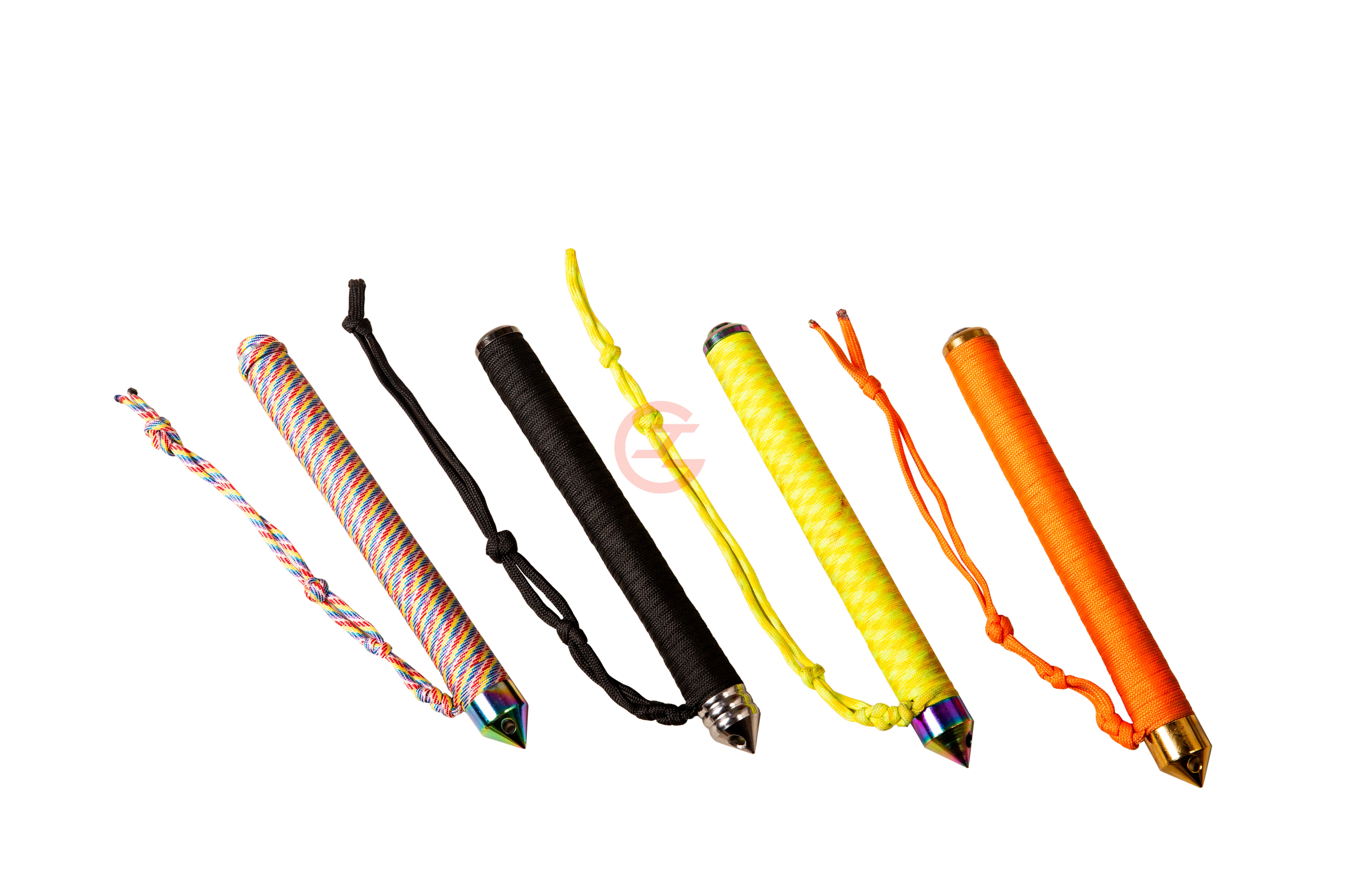 Diamond Pattern Non-slip Handle Expandable Baton with Window Breaker