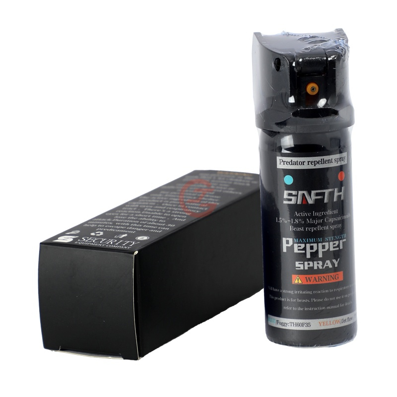 Newest Self Defense Yellow Label Copper Mouth Pepper Spary