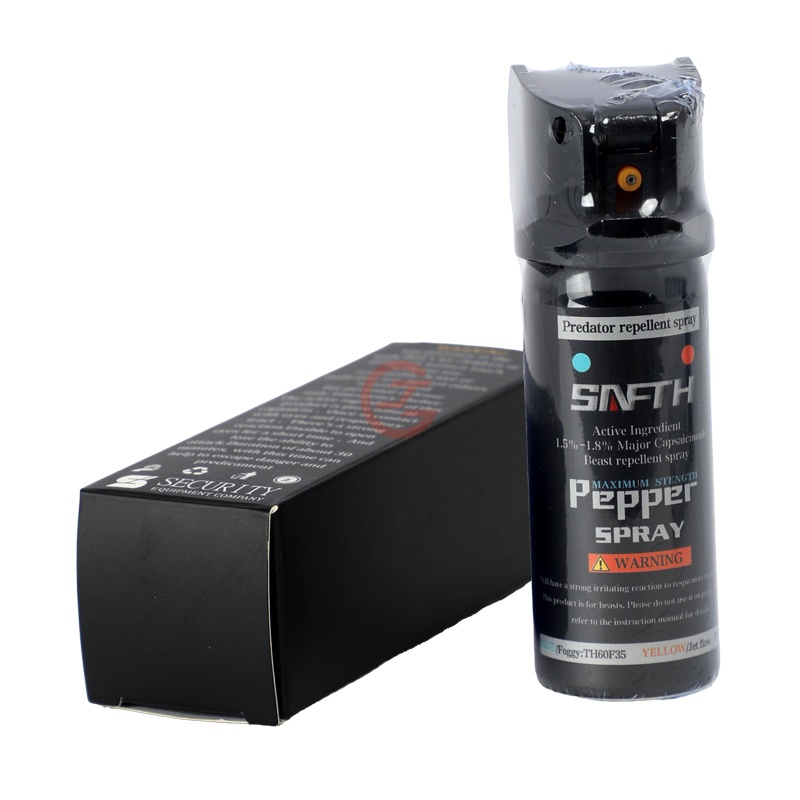 Newest Self Defense Yellow Label Copper Mouth Pepper Spary