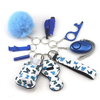 Self Defense Wrist Bulk Kit 9 PCS Keychain Accessories Sets 